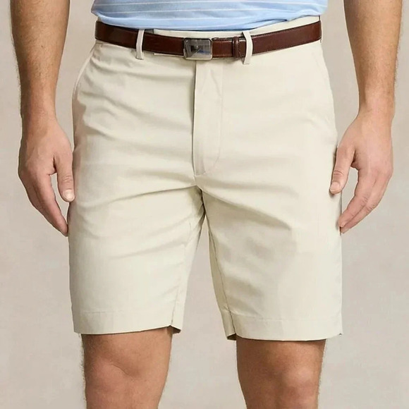 RLX Ralph Lauren Golf Men's Classic Fit Performance Shorts Basic Sand Size 40 - Picture 2 of 9